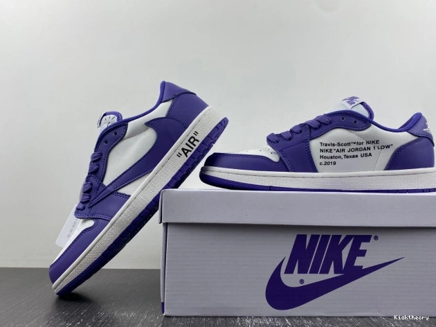 Kick Theory SCOTT JORDAN AIR DM7890-386 TRAVIS OFF-WHITE 1 CUSTOM X X 0813